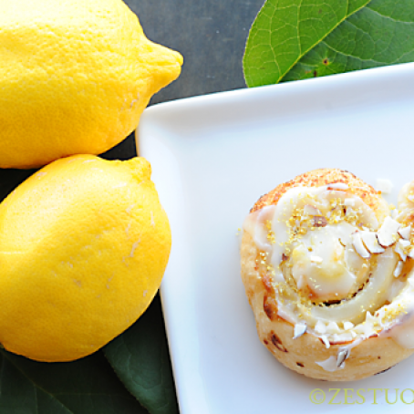 Puff Pastry Lemon Rolls