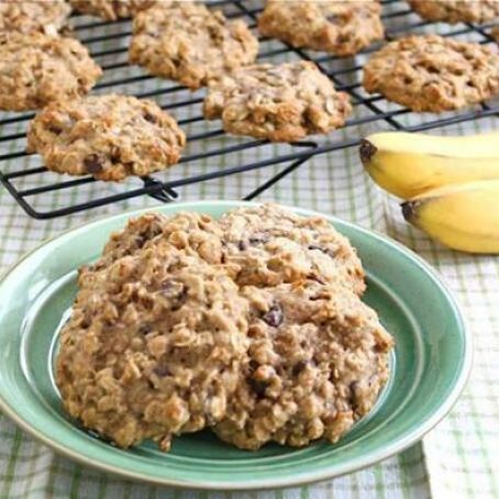 Banana Oatmeal Cookies