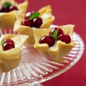 Mini Cranberry Phyllo Tarts