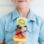 Fresh Fruit & Lemonade Popsicles