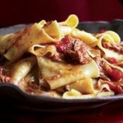 VEAL RAGU WITH PAPPARDELLE