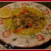 Soupa Avgolemono (Egg and Lemon Soup – “My Way”)