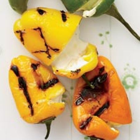 Cheese-Stuffed Grilled Peppers