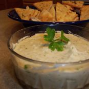 White Bean Dip With Pita Chips