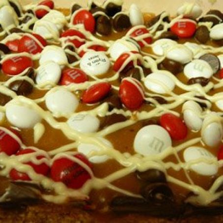 Wedding M&M Oat Bars