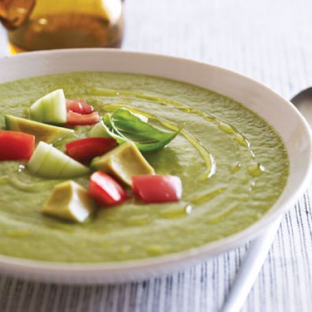 Creamy Green Gazpacho
