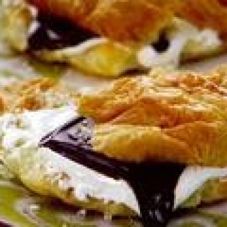 Grilled Brioche S'mores