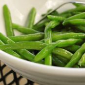 Haricots Verts with Herb Butter