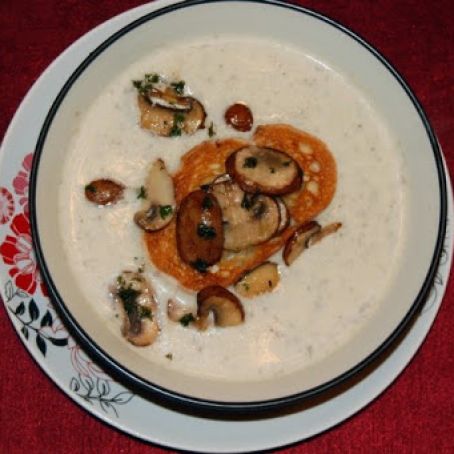 Cauliflower and Mushroom Soup