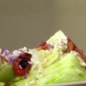 Salad - Wedge Salad with Grilled Grape Tomatoes and Blue Cheese Vinaigrette