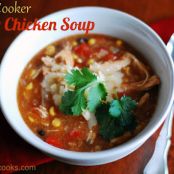 Slow Cooker Spicy Chicken Soup
