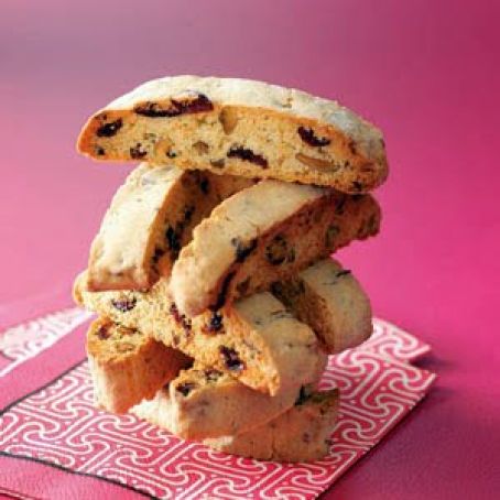Cranberry Pistachio Biscotti