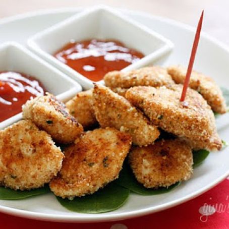 Healthy Baked Chicken Nuggets