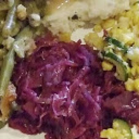 Red Cabbage and Apples