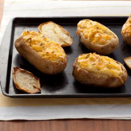TWICE BAKED POTATOES