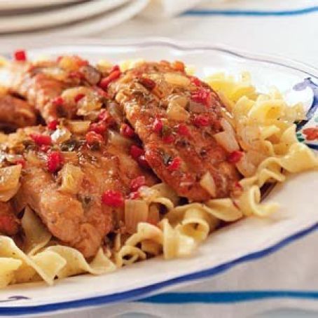 Meals (Balsamic Pork Scallopine)