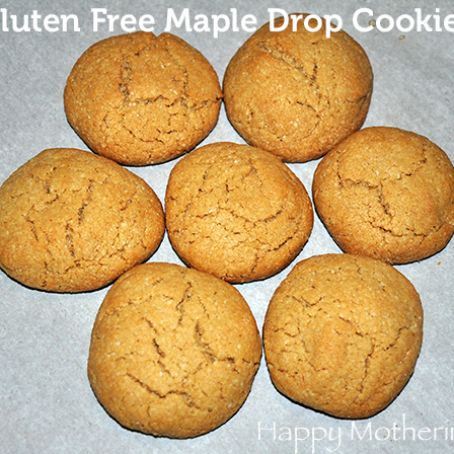 Gluten Free, Vegan Maple Drop Cookies