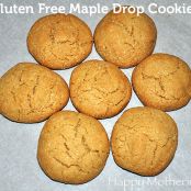 Gluten Free, Vegan Maple Drop Cookies