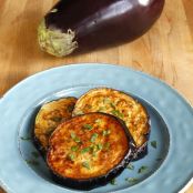 Eggplant Creole Appetizer with Crab Sauce