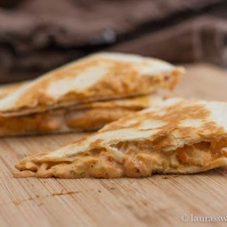 CHICKEN QUESADILLAS