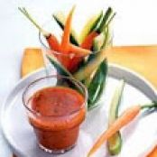 Fresh Vegetables with Low Fat Dressing