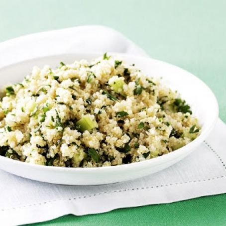 Parsley and quinoa salad (low FODMAP)