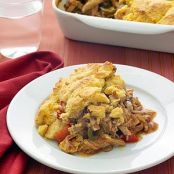 Cornbread-Topped BBQ Chicken