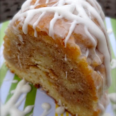 Spiced Eggnog Bundt Cake