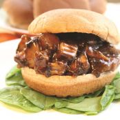 Barbecue Portobello Sandwiches