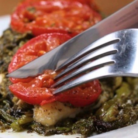 TOMATO PESTO CHICKEN