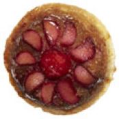 Raspberry-Rhubarb Upside-Down Cake