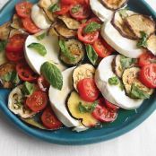 Eggplant, Tomato, and Mozzarella Salad