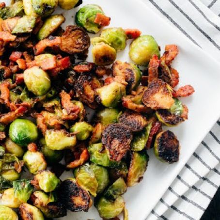 3-Ingredient Sweet and Smokey Brussel Sprouts