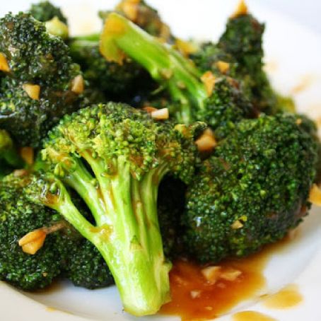 Broccoli with Asian Garlic Sauce