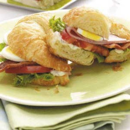 Cobb Salad Sandwiches Recipe