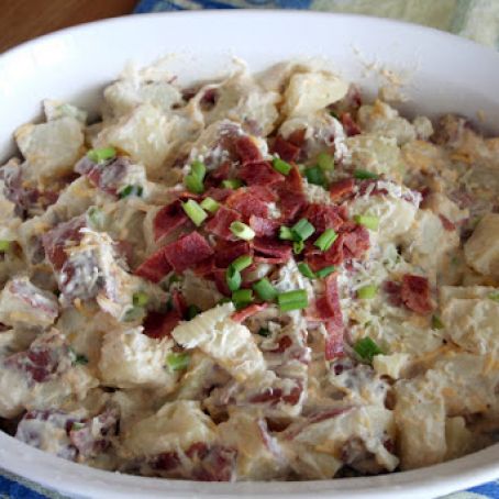 'Lightened Up' Loaded Potato Salad