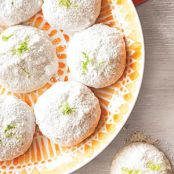 Lemon-Lime Mexican Wedding Cookies