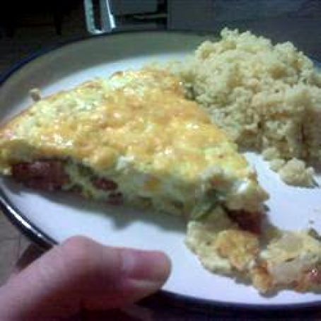 Colette's Smoked Sausage Fritatta