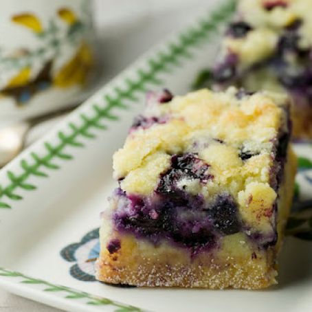Blueberry Cobbler Bars