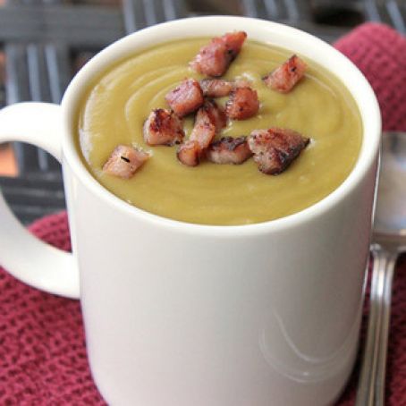Split Pea Soup with Diced Ham
