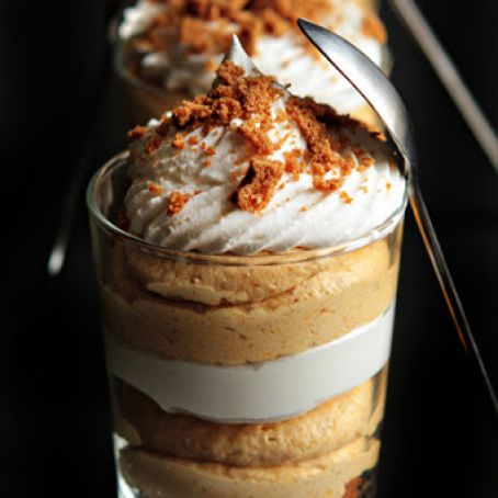 Pumpkin Cheesecake Trifles