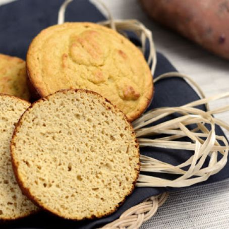 Paleo Sweet Potato Buns - Nut Free