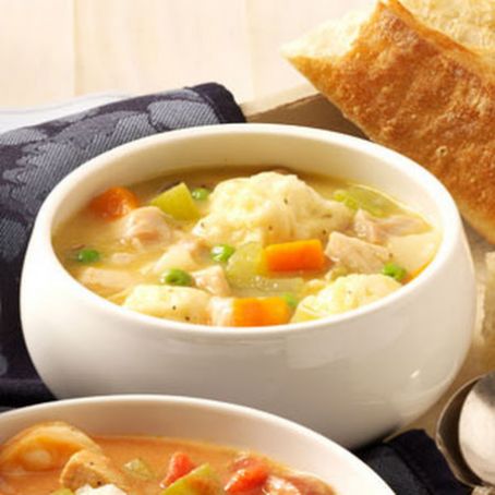 Grandma - s Chicken - n - Dumpling Soup