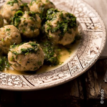 German Fish Balls with Green Sauce