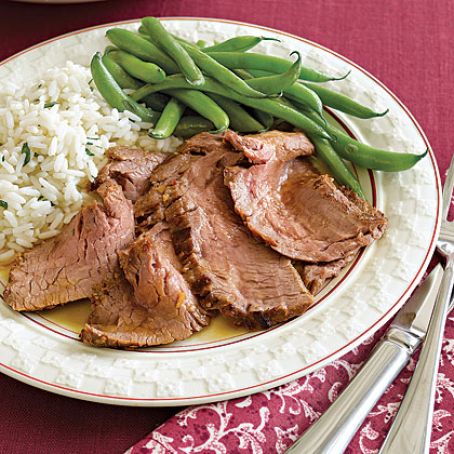 Thai-Marinated Broiled Flank Steak
