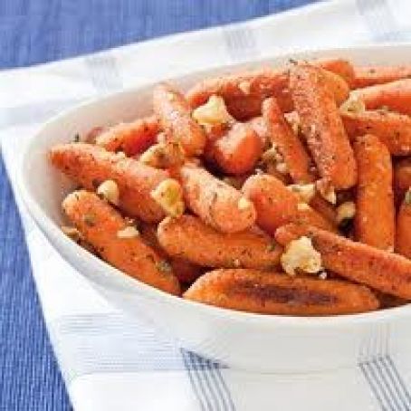 Roasted Carrots with Sage and Walnuts