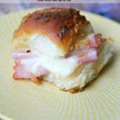 baked ham and cheese sliders
