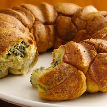 Game-Day Spinach Pull-Apart