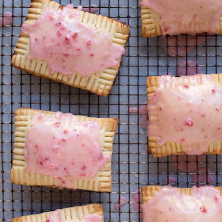 Goat Cheese and Strawberry Breakfast Tarts