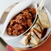Port-Glazed Walnuts with Stilton
